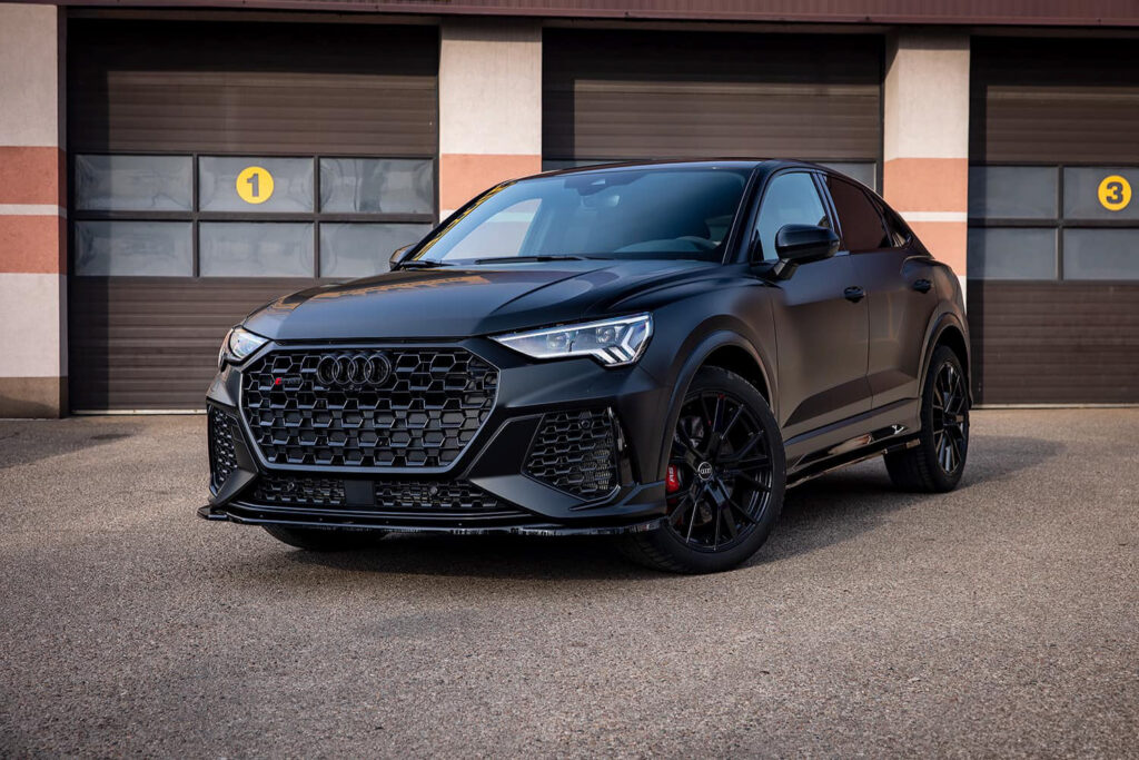 Galeria 46 AudiRSQ3 zmiana koloru auta folia satin