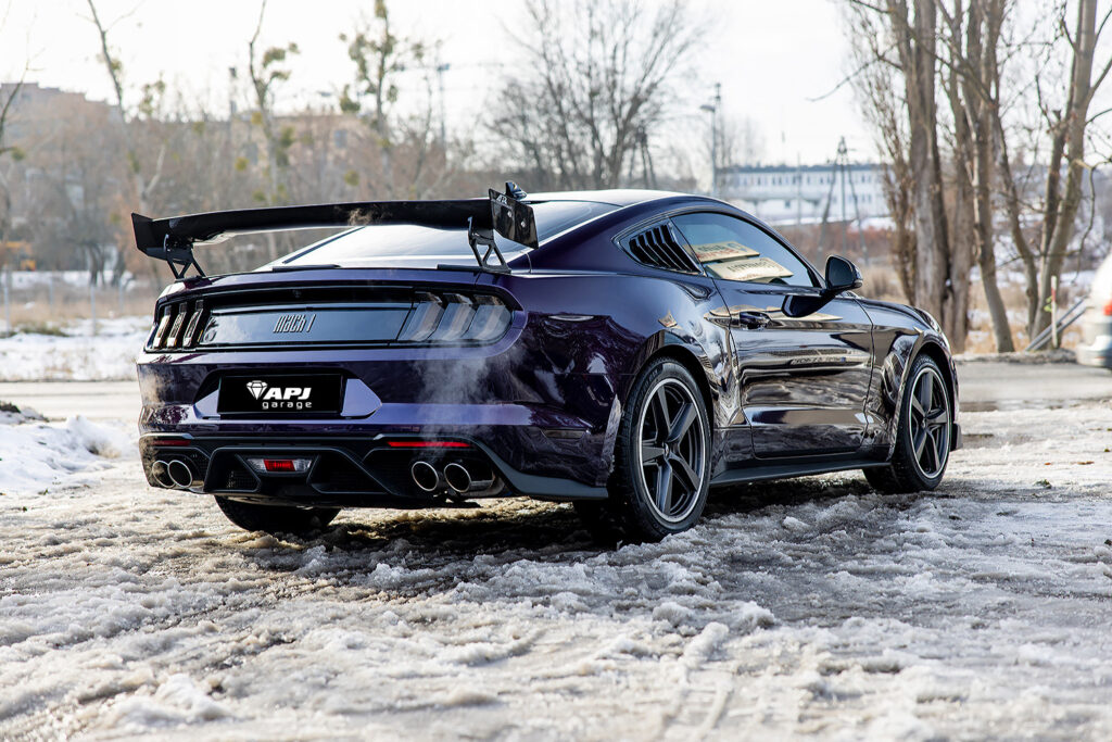 Galeria 41 Ford Mustang Mach zmiana koloru elastomer tyl