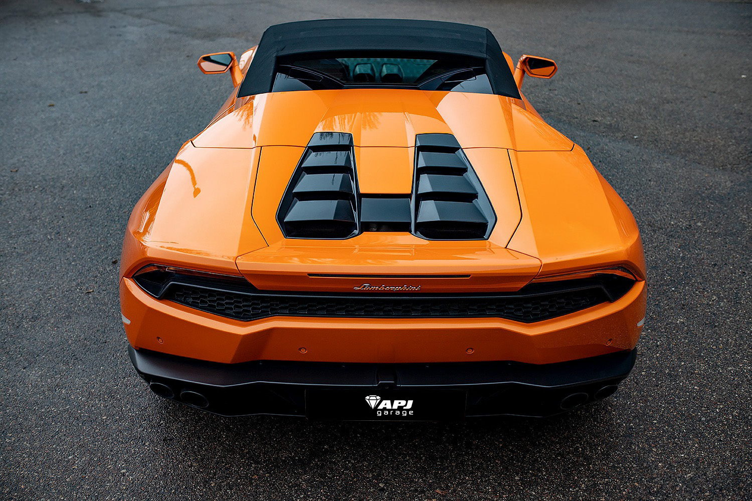 Powłoki elastomerowe 2 Lamborghini zabezpieczenie elastomerowe i folia ppf tyl