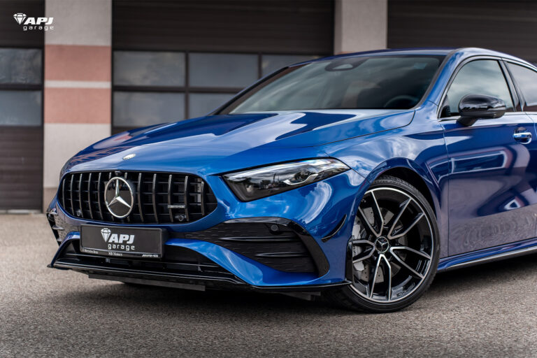 mercedes oklejanie samochodu folią PPF