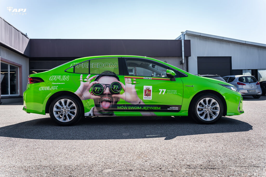 Oklejanie reklamowe samochodów 1 Oklejanie reklamowe samochodow bok