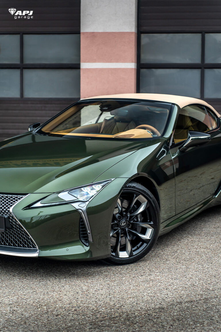 Lexus LC500 zabezpieczenie lakieru samochodowego folią ppf