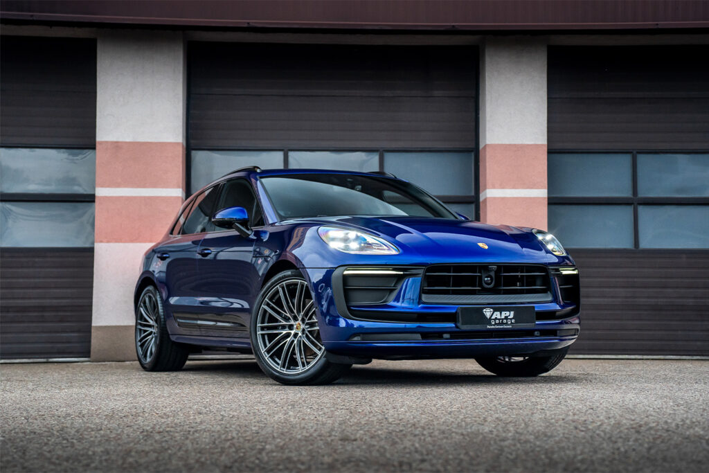 Galeria 11 Porsche Macan zabezpieczenie lakieru folią PPF
