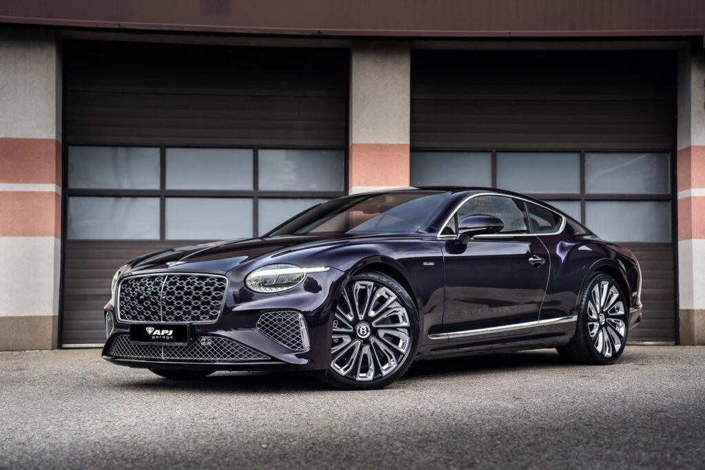 Bentley Continental pełne oklejenie folią PPF