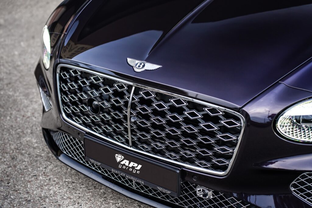 Bentley Continental pełne oklejenie folią PPF