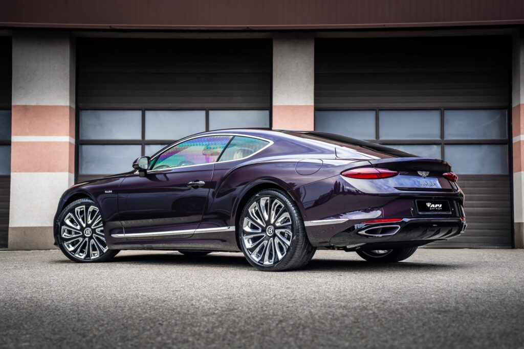 Bentley Continental pełne oklejenie folią PPF