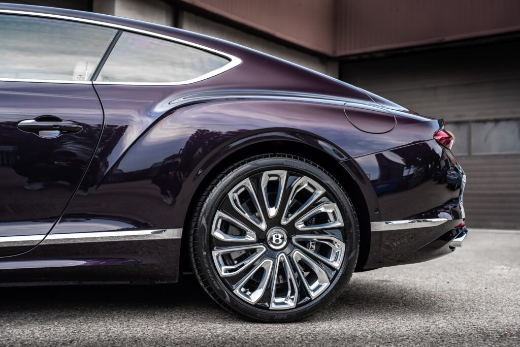 Bentley Continental pełne oklejenie folią PPF