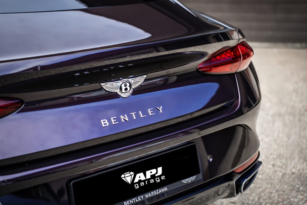 Bentley Continental pełne oklejenie folią PPF