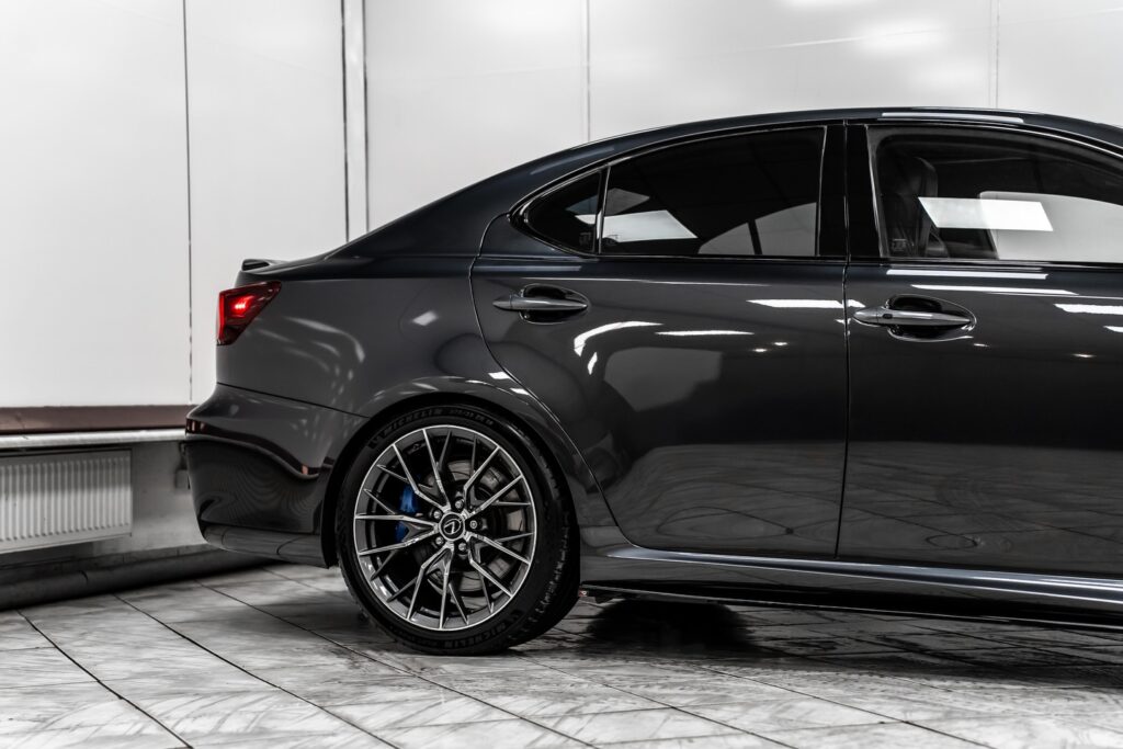 Lexus IS-F zabezpieczony powłoką elastomerową