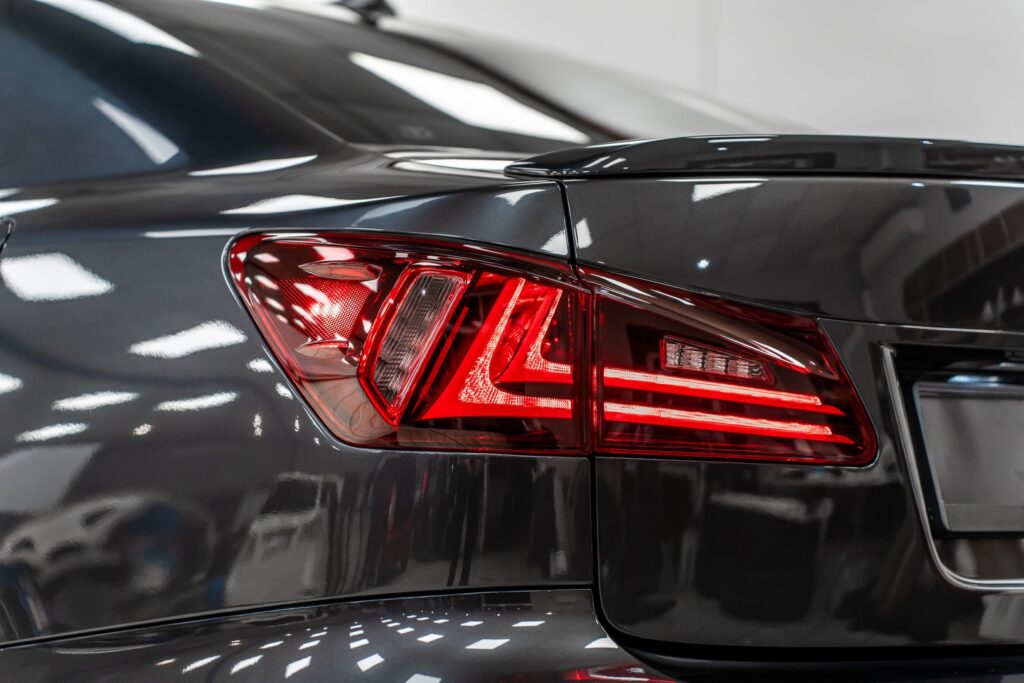 Lexus IS-F zabezpieczony powłoką elastomerową